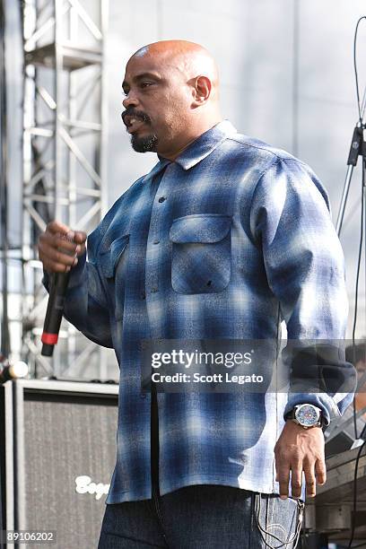 Sen Dog of Cypress Hill performs at Comerica Park July 18, 2009 in Detroit, Michigan.