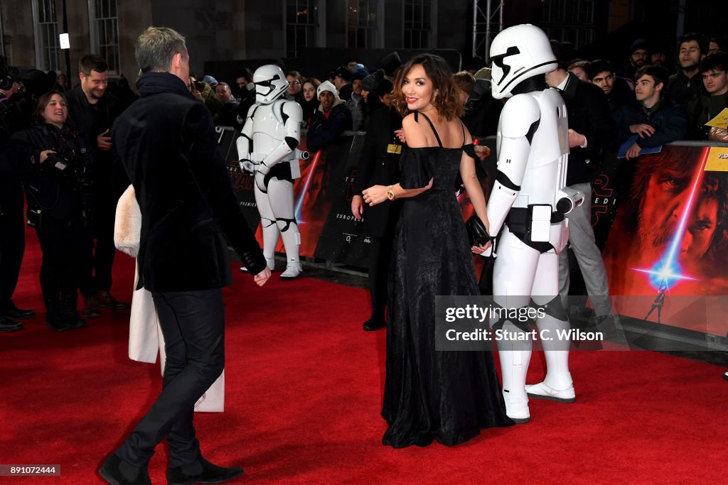 Model and presenter Myleene Klass attends the European Premiere of