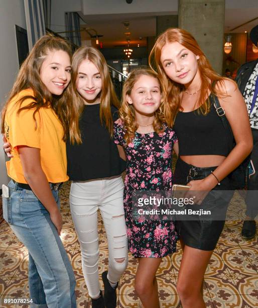 Makenzie Ziegler, Lauren Orlando, Ruby Rose Turner and Nadia Turner attend Girl Guild Debuts with a Strong Mission and Support of Young Influencers...