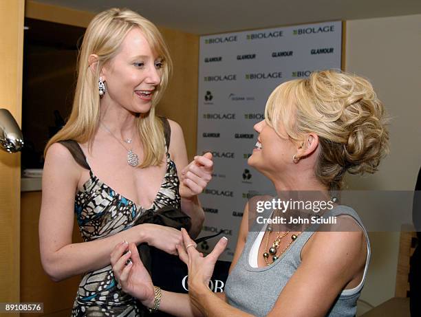 Anne Heche and Kelly Carlson