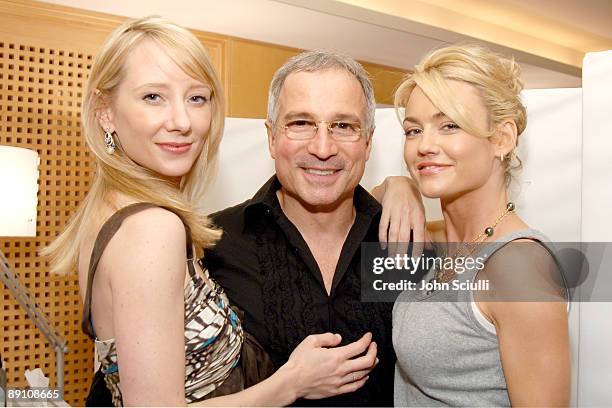 Anne Heche, Enzo Angileri and Kelly Carlson at Biolage