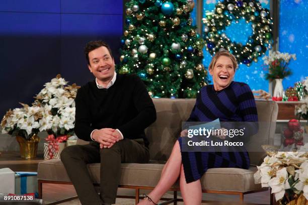 Jimmy Fallon is a guest on "The View," Tuesday, December 12, 2017 airing on the Walt Disney Television via Getty Images Television Network. JIMMY...