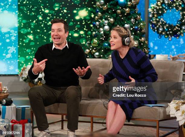 Jimmy Fallon is a guest on "The View," Tuesday, December 12, 2017 airing on the Walt Disney Television via Getty Images Television Network. JIMMY...