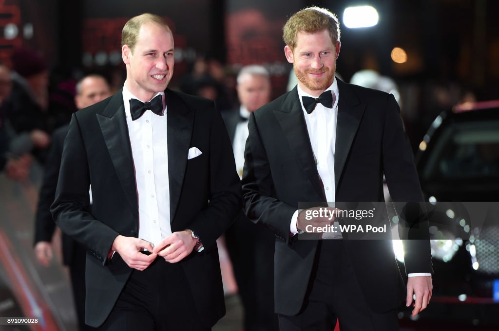 'Star Wars: The Last Jedi' European Premiere - Red Carpet Arrivals