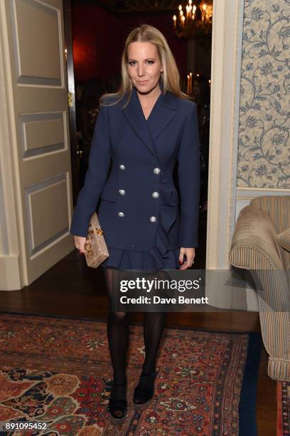 Alice Naylor-Leyland attends the launch of the Iris Alexander Fine Diamond Jewellery Collection hosted by Olivia Palermo at The Ritz on December 12,...