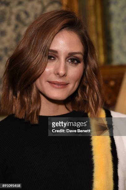 Olivia Palermo attends the launch of the Iris Alexander Fine Diamond Jewellery Collection hosted by Olivia Palermo at The Ritz on December 12, 2017...