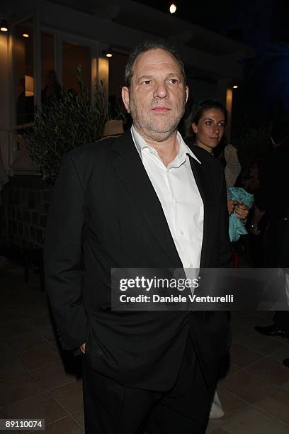 Harvey Weinstein attends day seven of the Ischia Global Film And Music Festival on July 18, 2009 in Ischia, Italy.