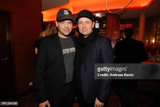 Marc Rothemund and Christoph Wahl attend the 'Dieses bescheuerte Herz' premiere on December 12, 2017 in Berlin, Germany.
