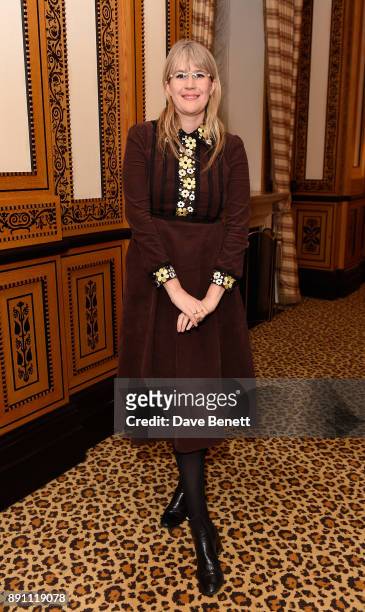 Tennessee Thomas attends the L'Orla Resort SS18 launch dinner at The Lanesborough Hotel, in association with Selfridges, on December 12, 2017 in...