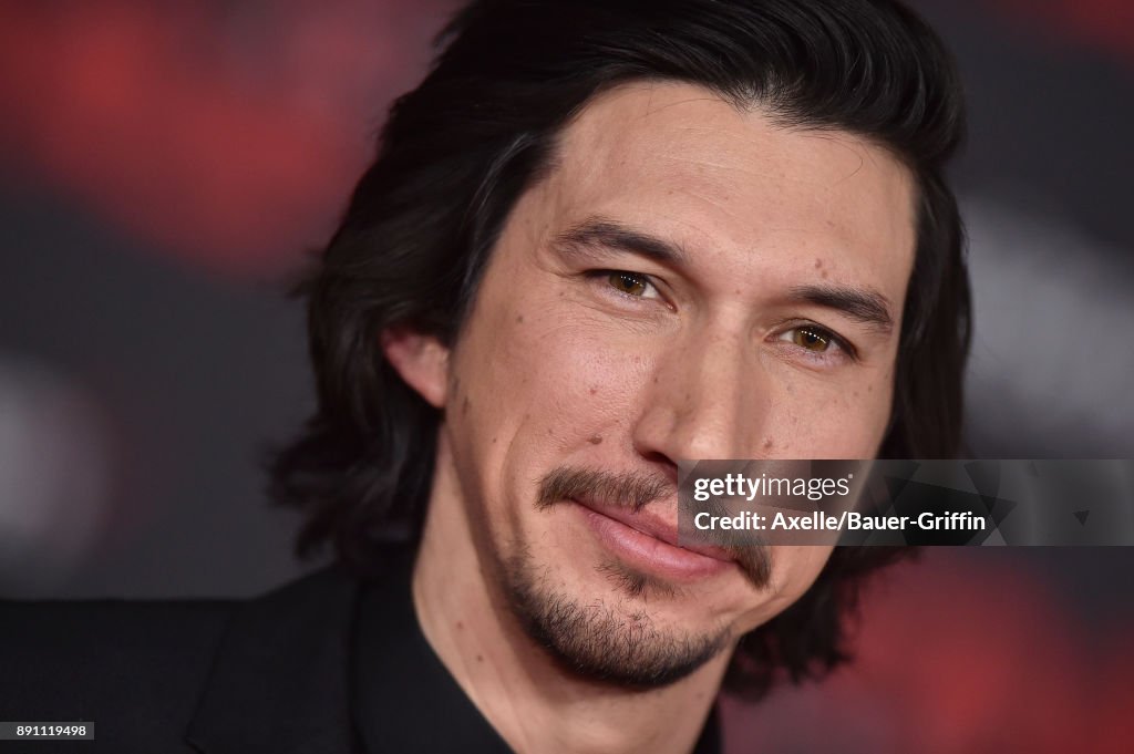 Driver Actor Actor Adam Driver attends the Los Angeles premiere of 'Star Wars: The ...