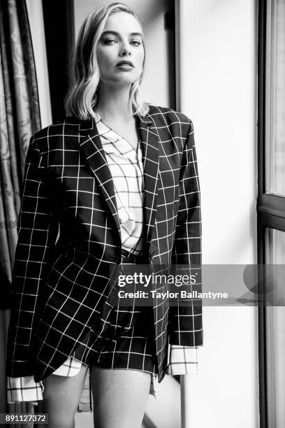 Actress Margot Robbie is photographed for Sports Illustrated on November 28, 2017 in New York City. CREDIT MUST READ: Taylor Ballantyne/Sports...