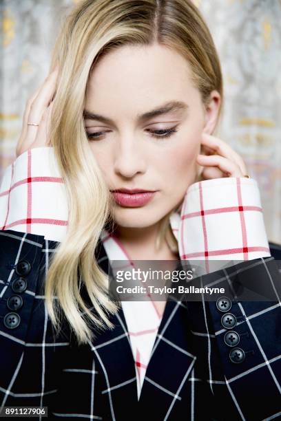 Actress Margot Robbie is photographed for Sports Illustrated on November 28, 2017 in New York City. CREDIT MUST READ: Taylor Ballantyne/Sports...