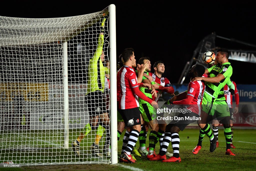 Exeter City v Forest Green - The Emirates FA Cup Second Round Replay