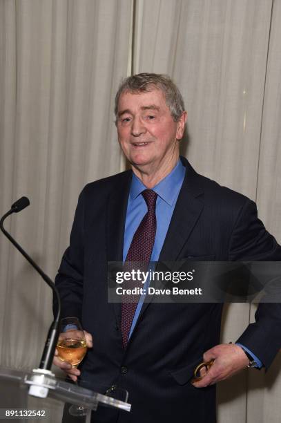 Stephen Quinn attends Stephen Quinn's leaving drinks as he retires from his position as Publishing Director of British Vogue at Claridge's Hotel on...