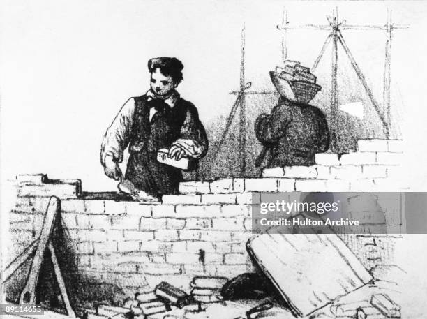Hod Def 34 Hod Carriers Building Stock Photos, High-Res Pictures, and Images ...