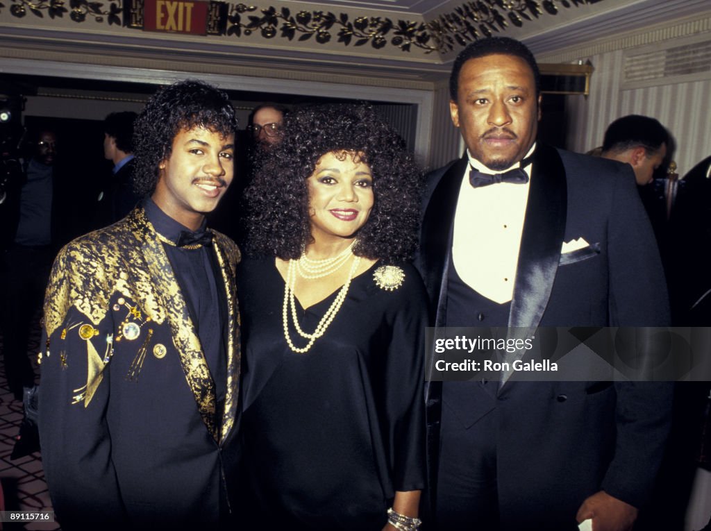 Anna Gordy Gaye, Marvin Gaye III and guest News Photo - Getty Images