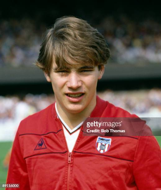 Ally McCoist of Sunderland prior to the start of the Ipswich Town v Sunderland Division 1 match played at Portman Road in Ipswich during August 1981.