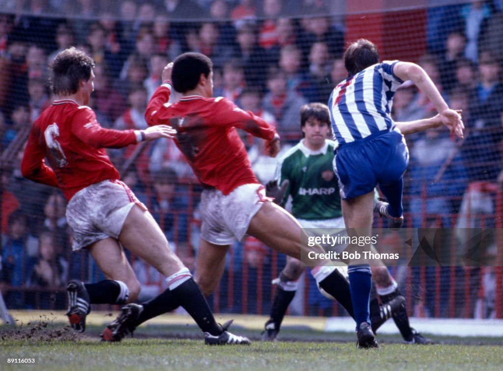 Carl Shuart Carl Shutt scores Sheffield Wednesday's first goal during the... News ...