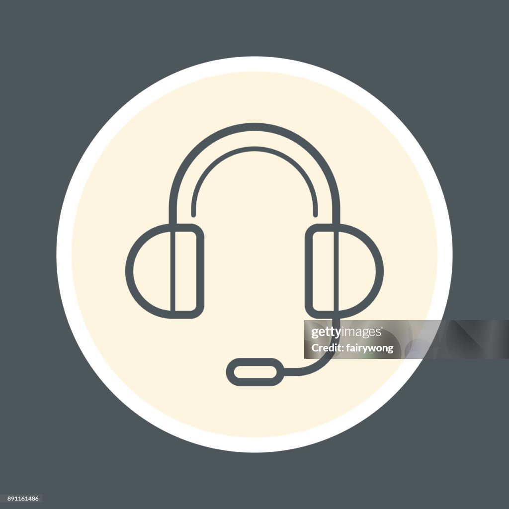Headphones icon