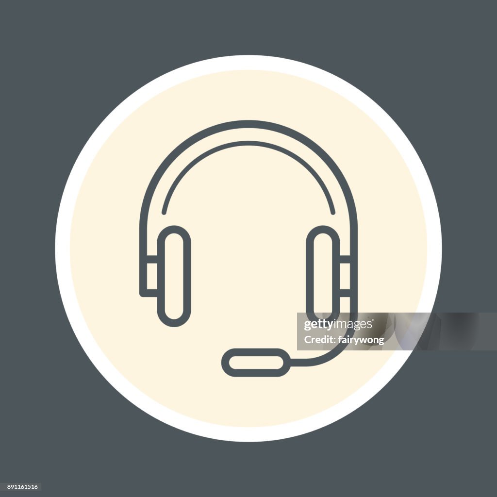 Headphones icon