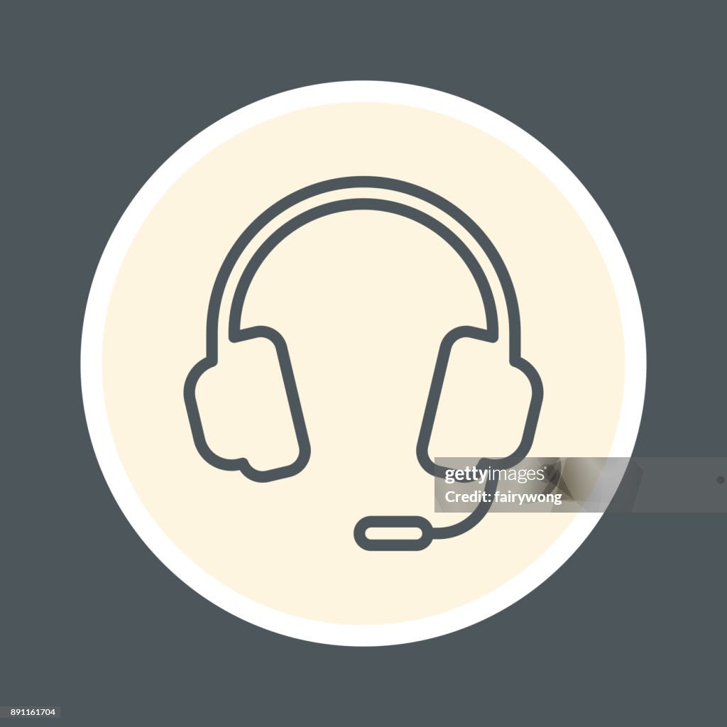 Headphones icon