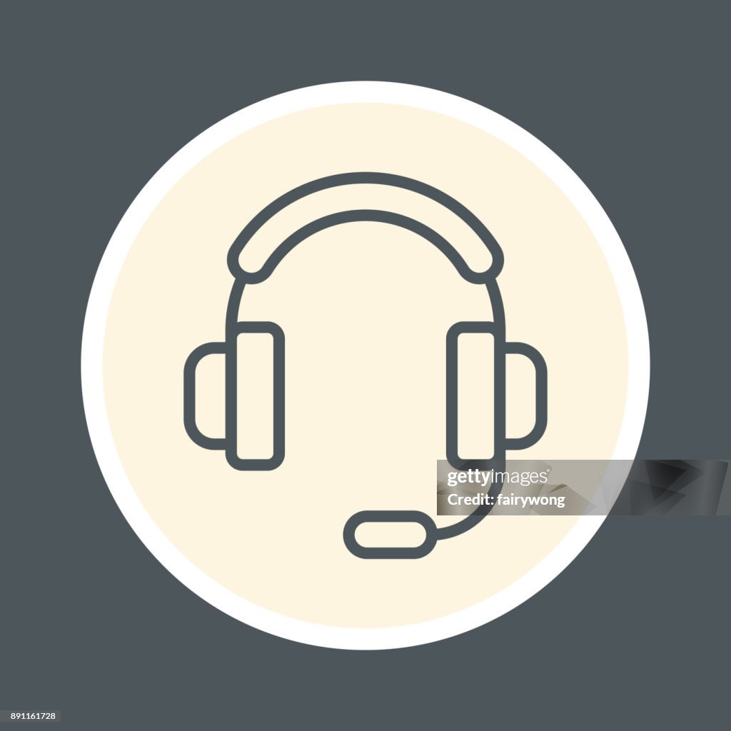 Headphones icon