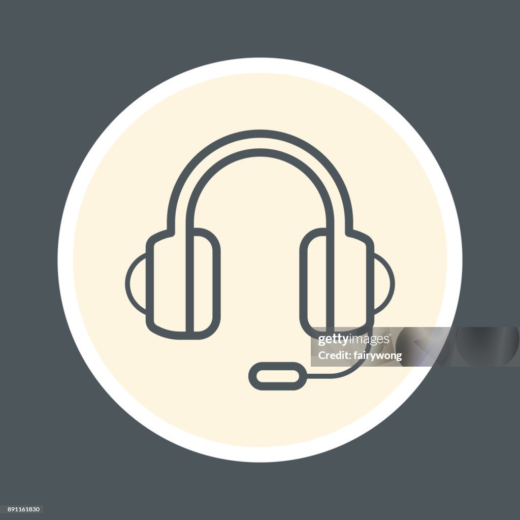 Headphones icon