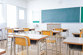 School classroom image