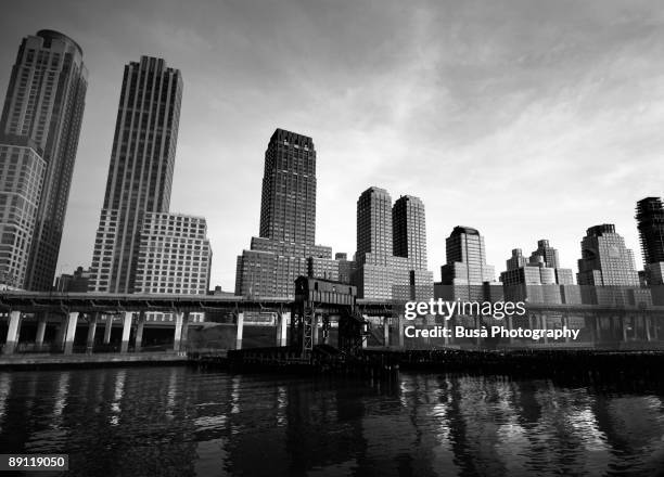 trump city - west side highway - joe dimaggio highway stock pictures, royalty-free photos & images