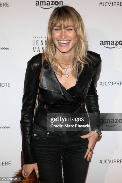 Actress Pauline Lefevre attends the Amazon TV series 'Jean Claude Van Johnson' Premiere at Le Grand Rex on December 12, 2017 in Paris, France.