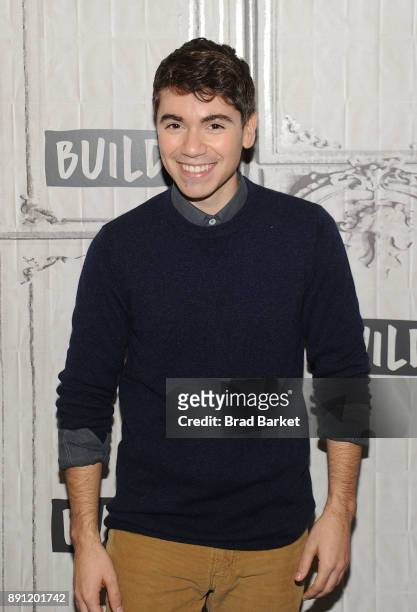 Noah Galvin attends the Build series to discuss "Dear Evan Hansen" at Build Studio on December 12, 2017 in New York City.