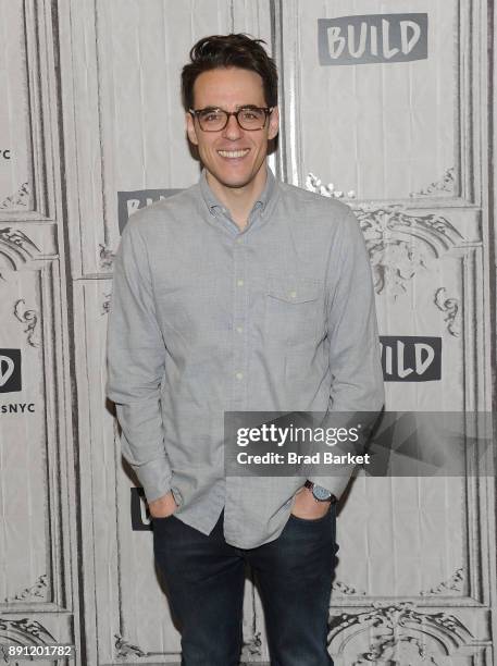 Steven Levenson attends the Build to discuss "Dear Evan Hansen" at Build Studio on December 12, 2017 in New York City.