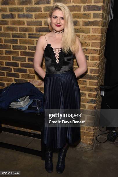 Lizzy Connolly attends the press night after party for "The Twilight Zone" at The Almeida Theatre on December 12, 2017 in London, England.