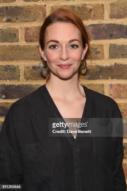 Amy Griffiths attends the press night after party for "The Twilight Zone" at The Almeida Theatre on December 12, 2017 in London, England.