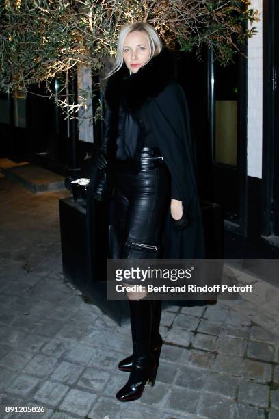 Melonie Foster Hennessy attends the "Solve Sundsbo pour Numero" Exhibition Opening at Studio des Acacias on December 12, 2017 in Paris, France.