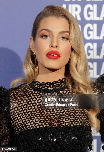 Model Jessica Goicoechea attends the Glamour Magazine Awards photocall at Ritz hotel on December 12, 2017 in Madrid, Spain.