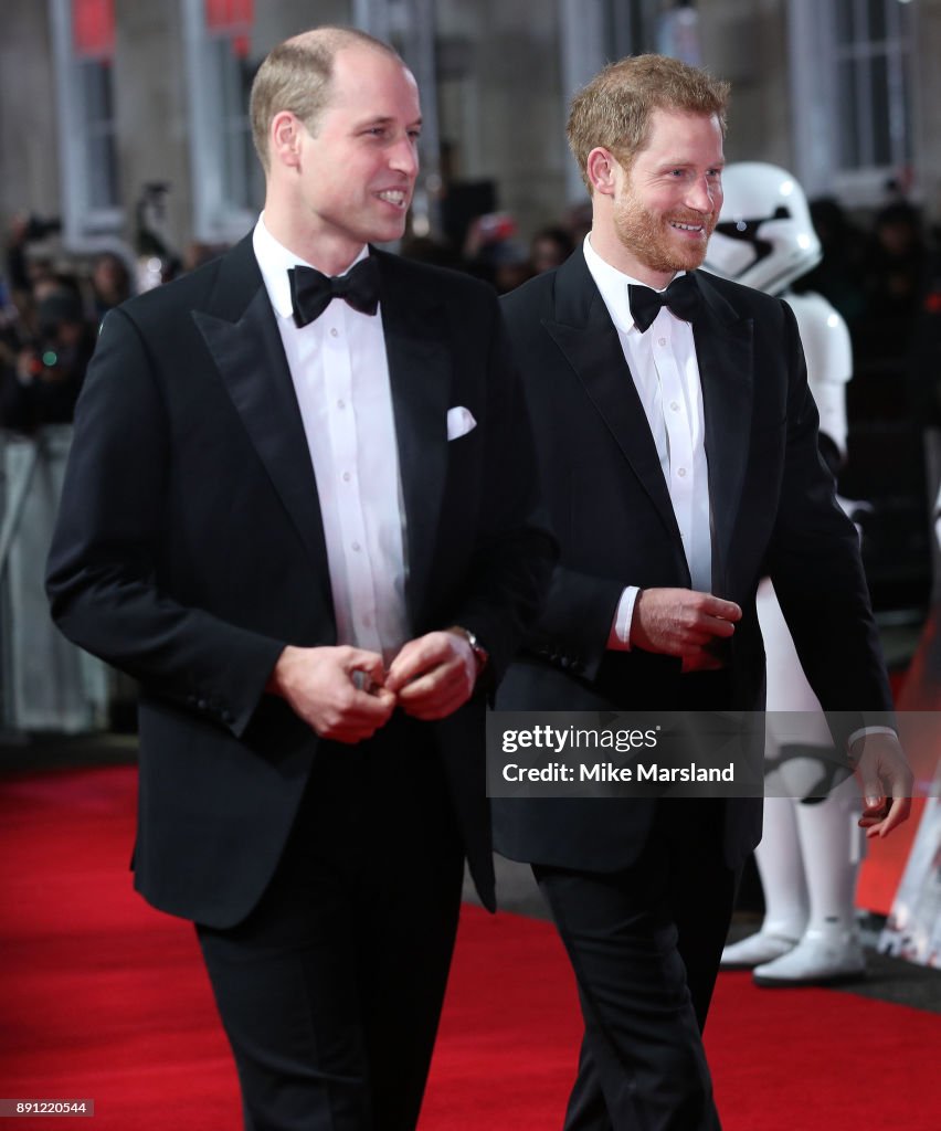 'Star Wars: The Last Jedi' European Premiere - Red Carpet Arrivals