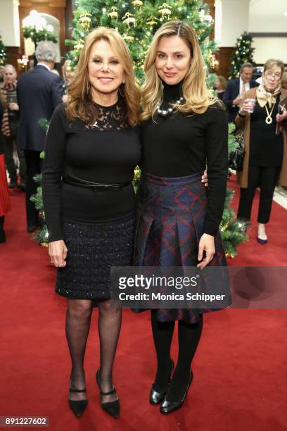 Marlo Thomas and Cara Buono attend as Brooks Brothers celebrates the holidays with St. Jude Children's Research Hospital on December 12, 2017 in New...