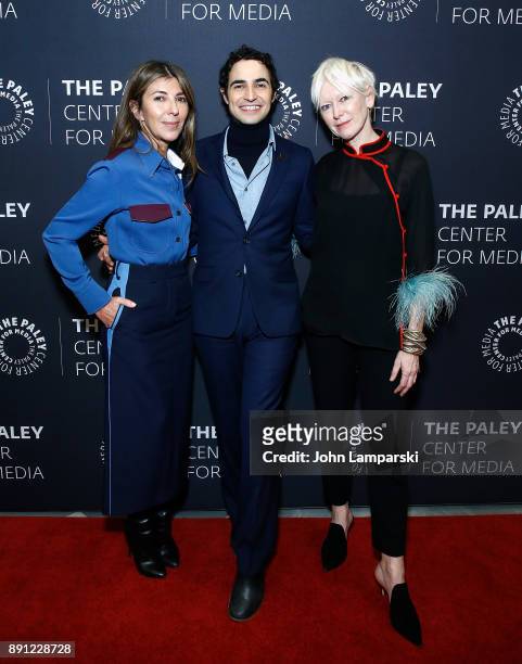 Elle Magazine editor-in-chief Nina Garcia, fashion designer, Zac Posen and Chief content Officer, Hearst Magazines, Joanna Coles attend The Paley...