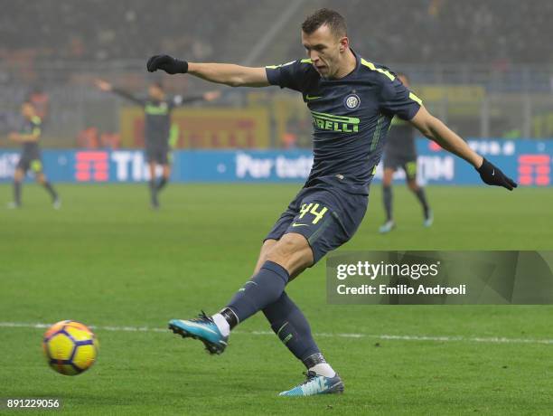 Ivan Perisic of FC Internazionale Milano in action during the TIM Cup match between FC Internazionale and Pordenone at Stadio Giuseppe Meazza on...
