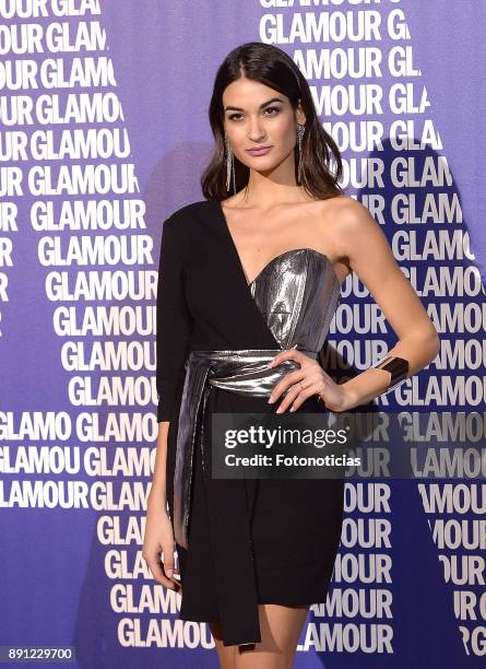 Estela Grande attends the Glamour Magazine Awards and 15th anniversary dinner at The Ritz Hotel on December 12, 2017 in Madrid, Spain.
