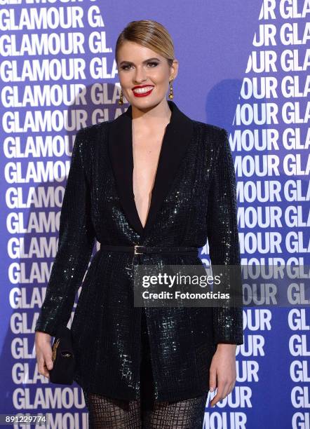 Adriana Abenia attends the Glamour Magazine Awards and 15th anniversary dinner at The Ritz Hotel on December 12, 2017 in Madrid, Spain.