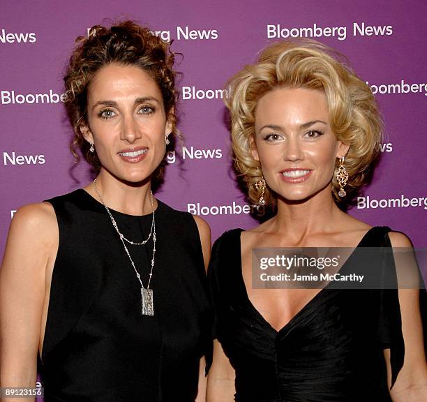 Melina Kanakaredes and Kelly Carlson