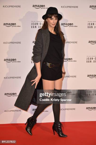 Actress Frederique Bel attends the Amazon TV series 'Jean Claude Van Johnson' Premiere at Le Grand Rex on December 12, 2017 in Paris, France. At Le...