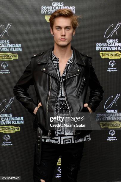 Neels Visser attends the CR Fashion Book Celebrating launch of CR Girls 2018 with Technogym at Spring Place on December 12, 2017 in New York City.