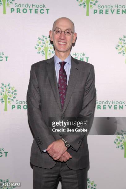 Commissioner Adam Silver attends the Sandy Hook Promise: 5 Year Remembrance Benefit at The Plaza Hotel on December 12, 2017 in New York City.