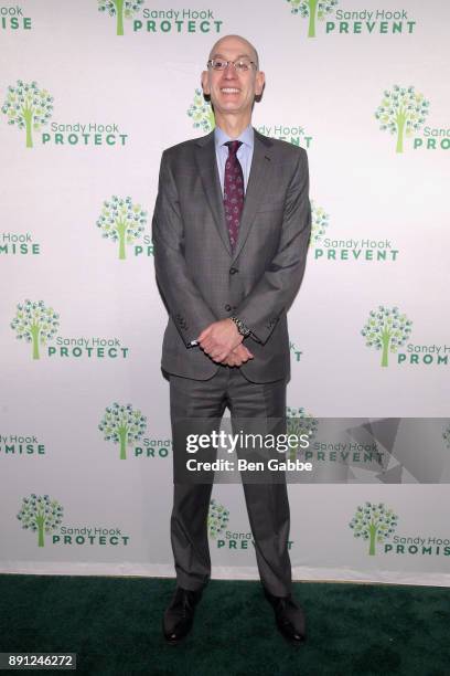 Commissioner Adam Silver attends the Sandy Hook Promise: 5 Year Remembrance Benefit at The Plaza Hotel on December 12, 2017 in New York City.