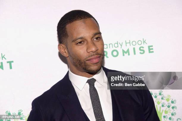 Wide receiver Victor Cruz attends the Sandy Hook Promise: 5 Year Remembrance Benefit at The Plaza Hotel on December 12, 2017 in New York City.