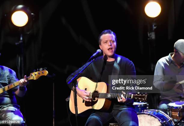 Country Music Hall of Fame and Museum Artist in Residence, Jason Isbell performs with the 400 Unit on a 2nd sold out night at Country Music Hall of...