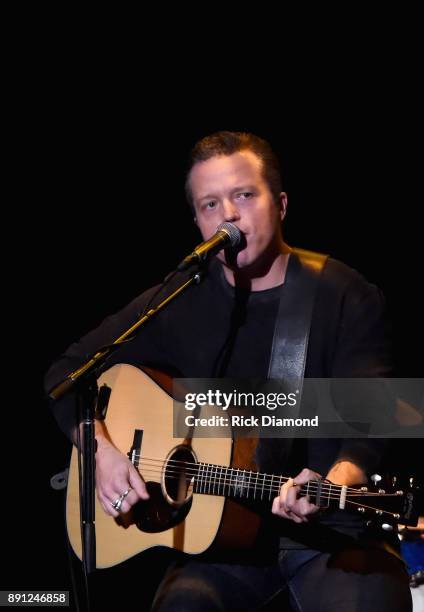 Country Music Hall of Fame and Museum Artist in Residence, Jason Isbell performs with the 400 Unit on a 2nd sold out night at Country Music Hall of...